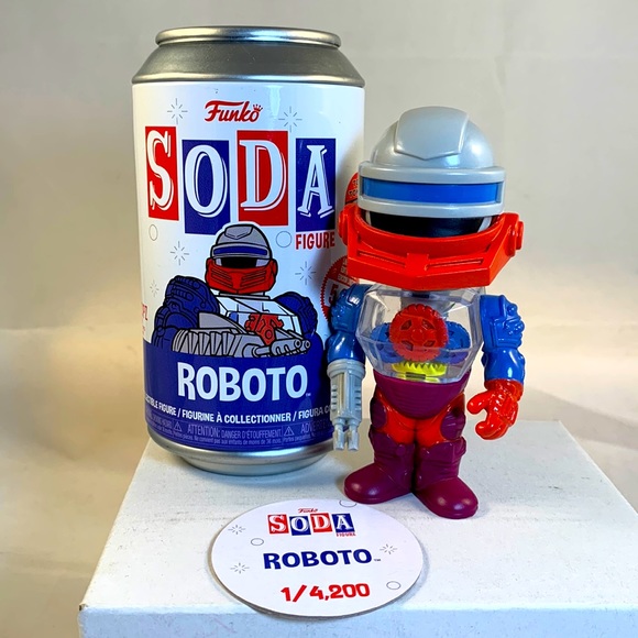 Funko Soda Roboto Common Toy Tokyo Exclusive - Picture 1 of 1